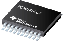 PCM5101A-Q1- 32 λ384kHz PCM ӿڵ 2VRMS DirectPath?112/106/100dB Ƶ DAC
