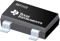 REF3125-采用 SOT23-3 封装最大漂移 20ppm/℃ 静态电流 100uA 的电压参考系列