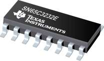 SN65C3232E- +/-15kV IEC ESD  3V  5.5V ͨ RS-232 1Mbit/s ·/