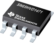 SN65HVD1471- 16kV IEC61000-4-2 Ӵŵ ESD  3.3V Դȫ˫ RS-485