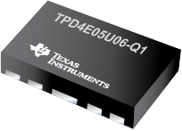 TPD4E05U06-Q1-4 ͨ ESD ڳ٣ߴ 5 Gbpsӿ