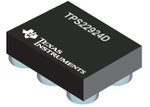 TPS22924D-Ultra Small, Low-Input Voltage, Ultra-Low rON Load Switch