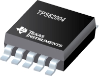 TPS62004-采用 MSOP-10 封装的 1.5V 600mA 输出、95% 高效步降转换器